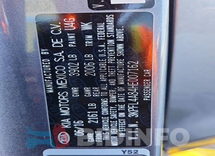 3KPFL4A84HE007162 Photo# 12