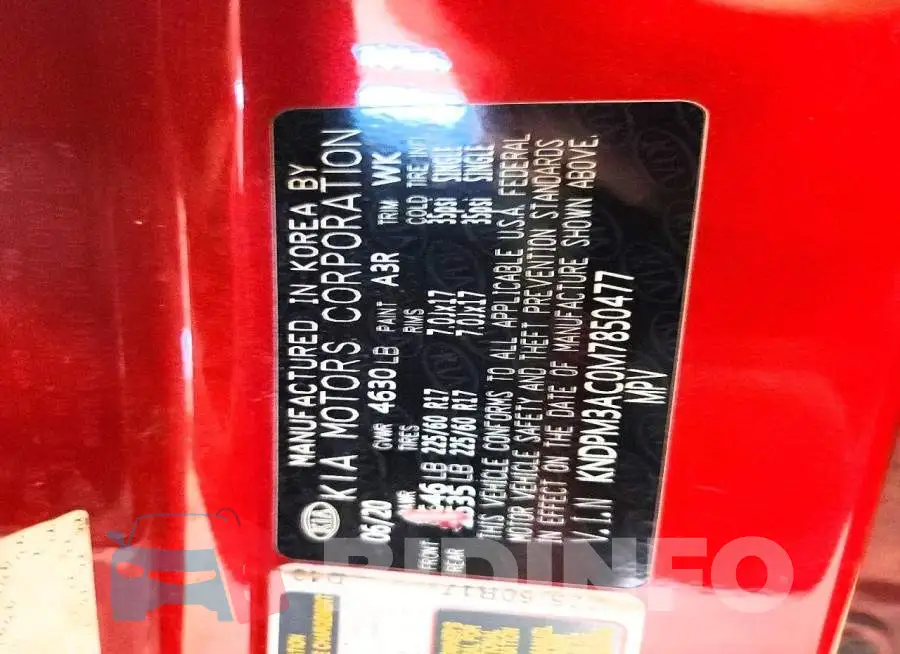 KNDPM3AC0M7850477 Photo# 13