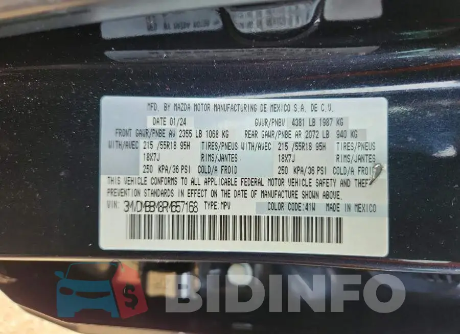 3MVDMBBM8RM657168 Photo# 13