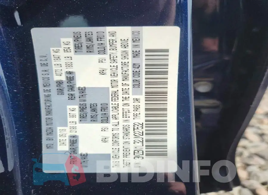 3MZBN1L32JM227532 Photo# 13