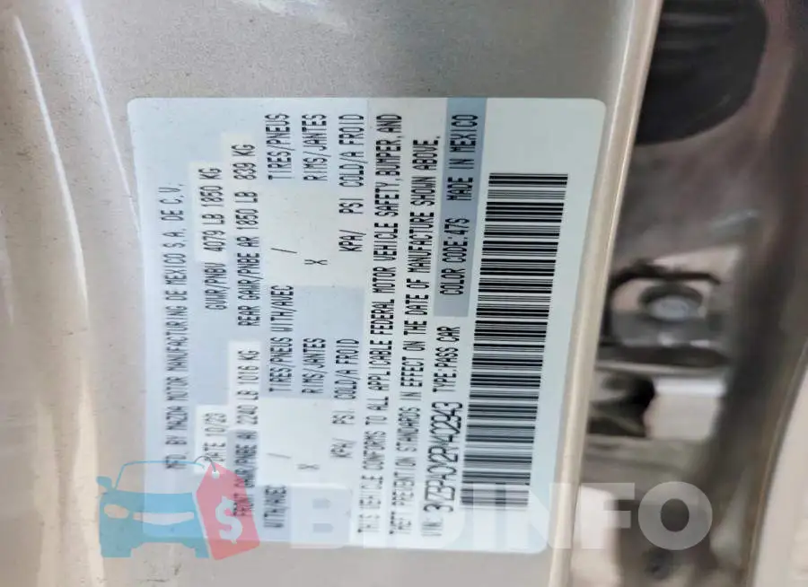 3MZBPACM2RM402943 Photo# 12