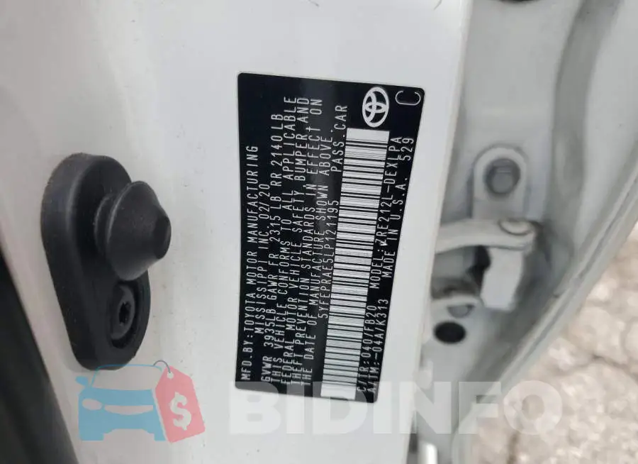 5YFEPRAE5LP121195 Photo# 13