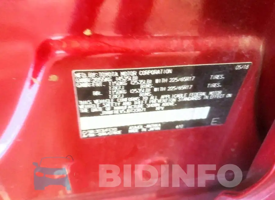 JTMWFREV5JD123871 Photo# 13
