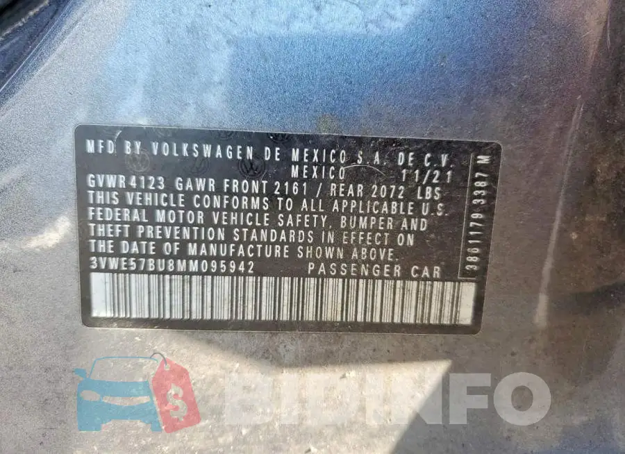 3VWE57BU8MM095942 Photo# 13