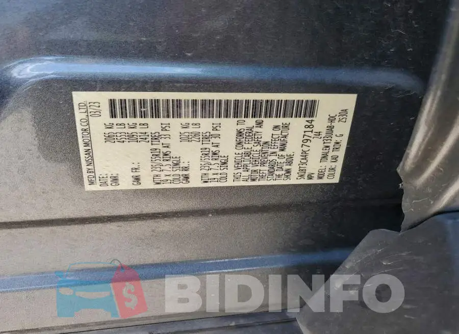 5N1BT3CA4PC797184 Photo# 13