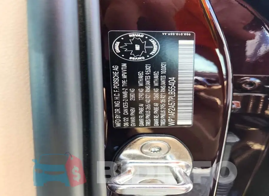 WP1AF2A57PLB55404 Photo# 12