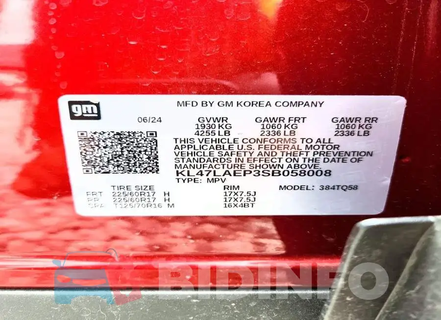 KL47LAEP3SB058008 Photo# 13