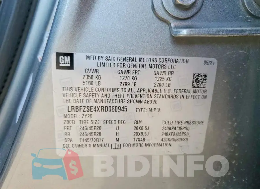 LRBFZSE4XRD060945 Photo# 13