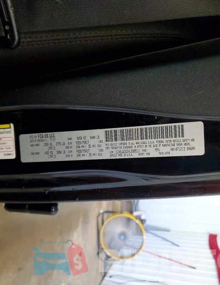 1C4BJWDG2HL698511 Photo# 13