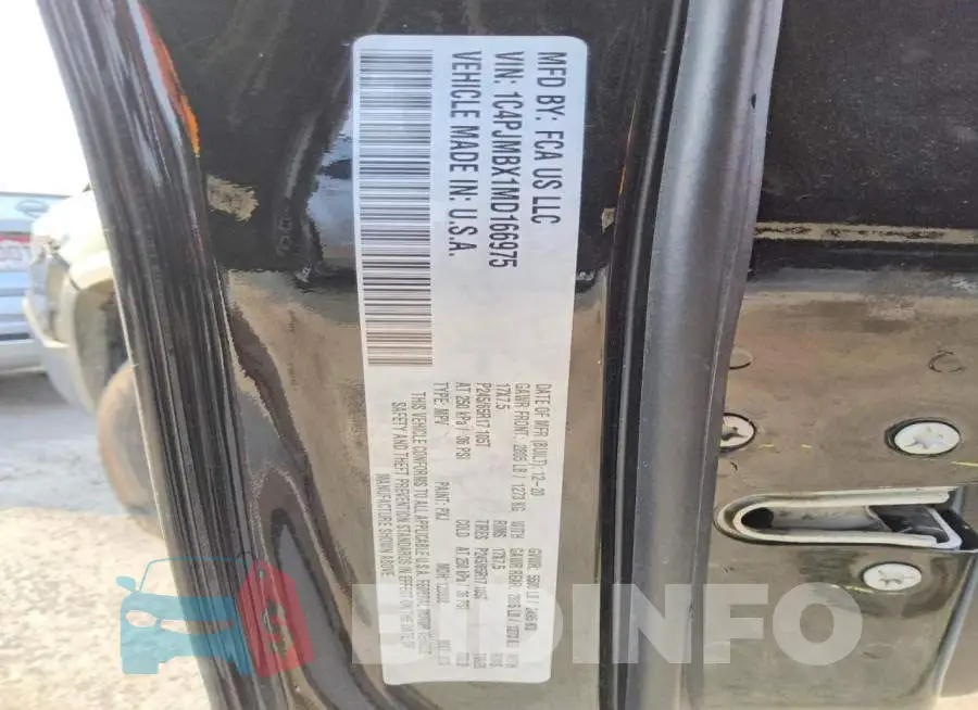 1C4PJMBX1MD166975 Photo# 13