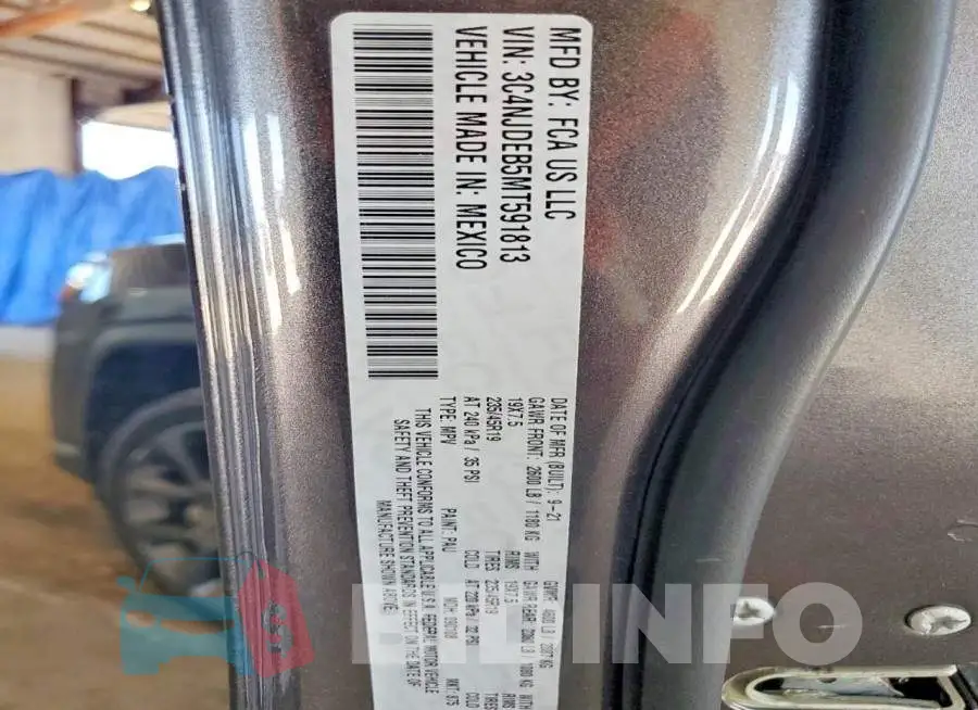 3C4NJDEB5MT591813 Photo# 13
