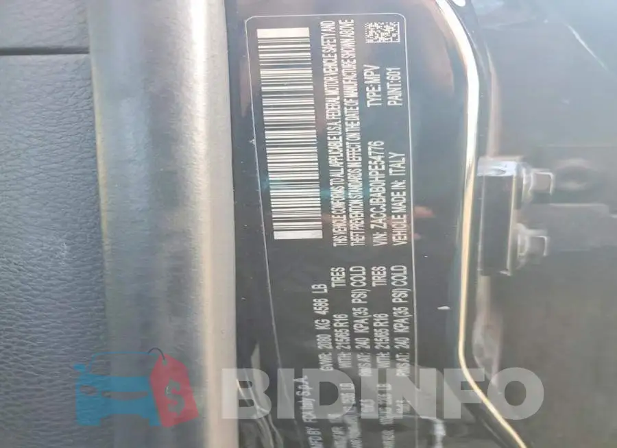 ZACCJBAB0HPE54776 Photo# 13