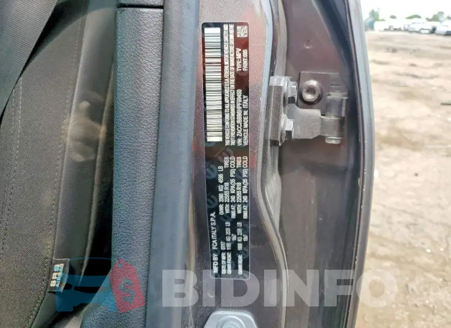 ZACCJBBB6HPF99450 Photo# 13