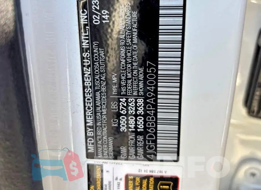 4JGFD6BB4PA940057 Photo# 10