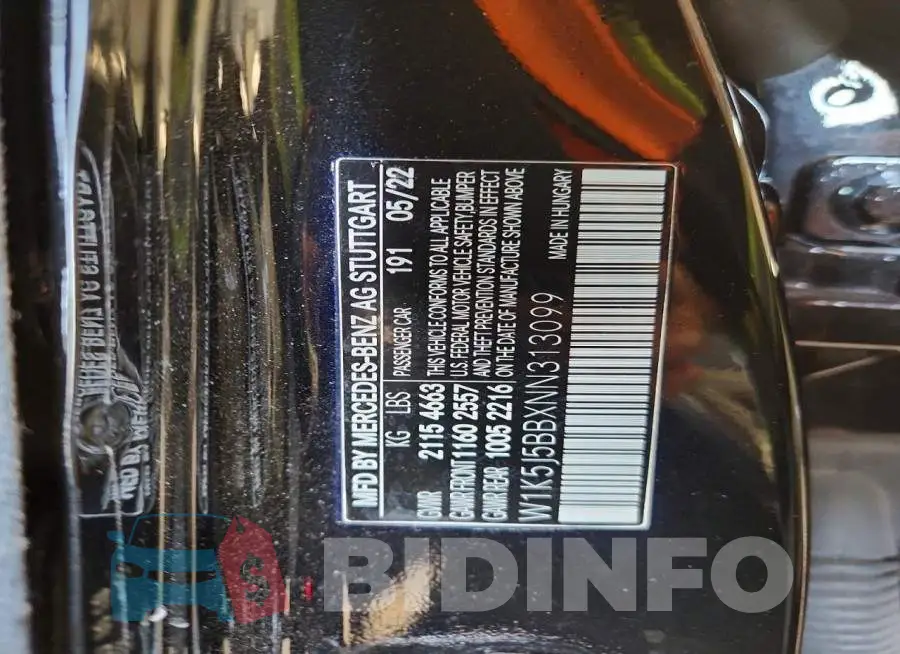 W1K5J5BBXNN313099 Photo# 13
