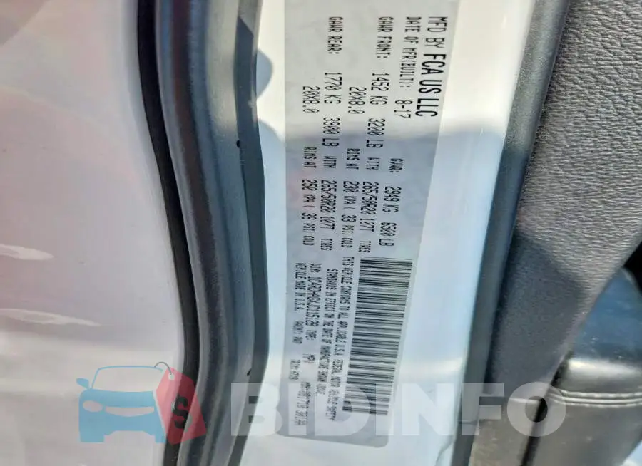 1C4RDHAGXJC115128 Photo# 13