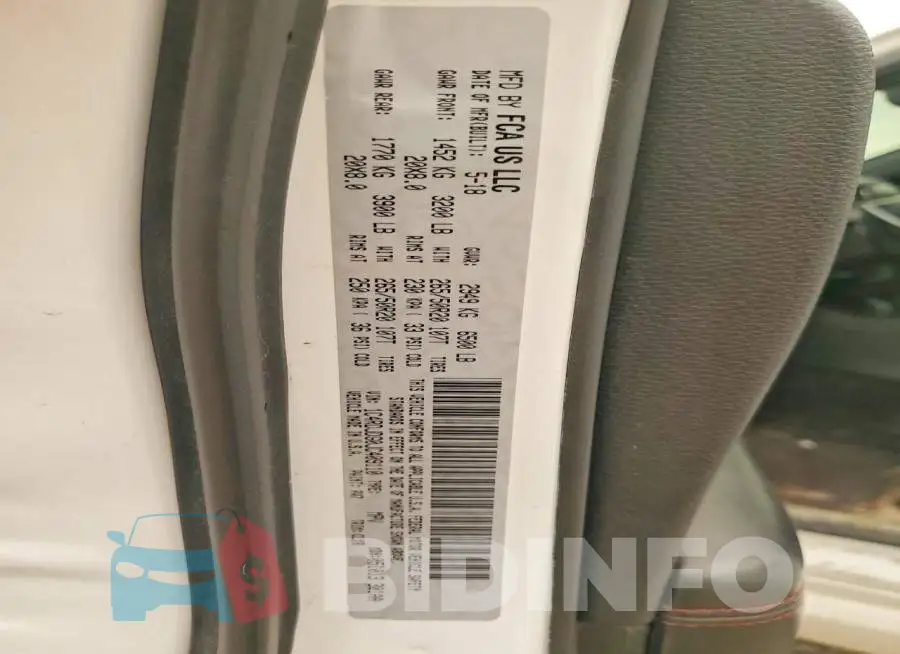 1C4RDJDG0JC409110 Photo# 13