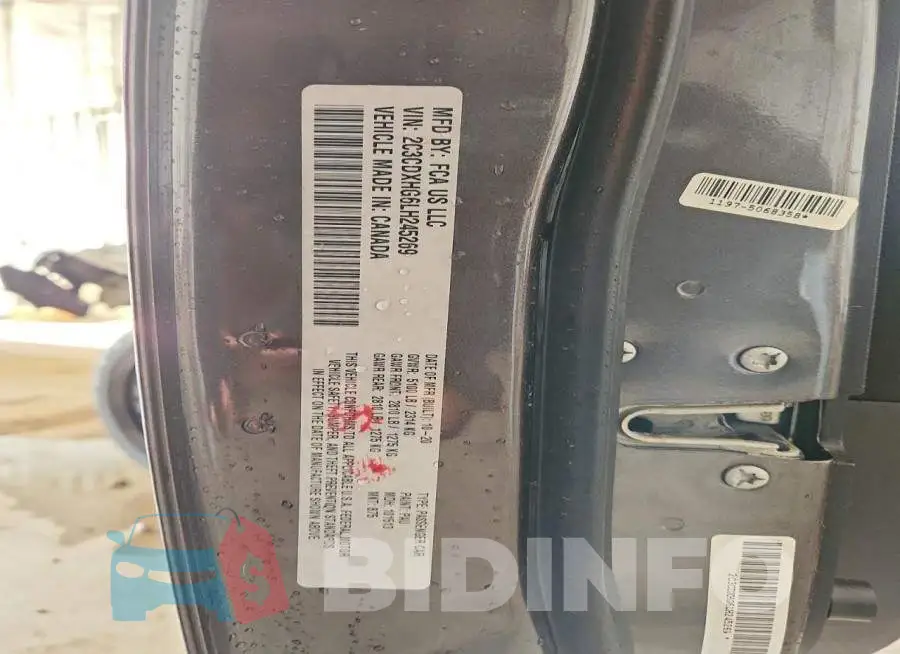 2C3CDXHG6LH245269 Photo# 13