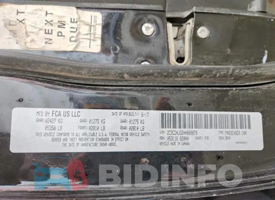 2C3CDXJG2HH660879 Photo# 12