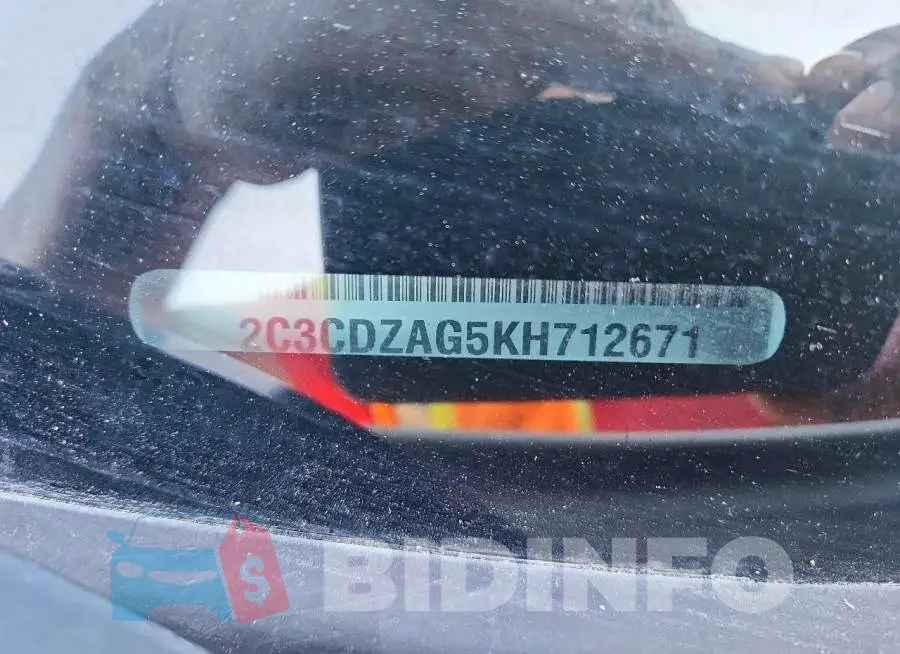 2C3CDZAG5KH712671 Photo# 13