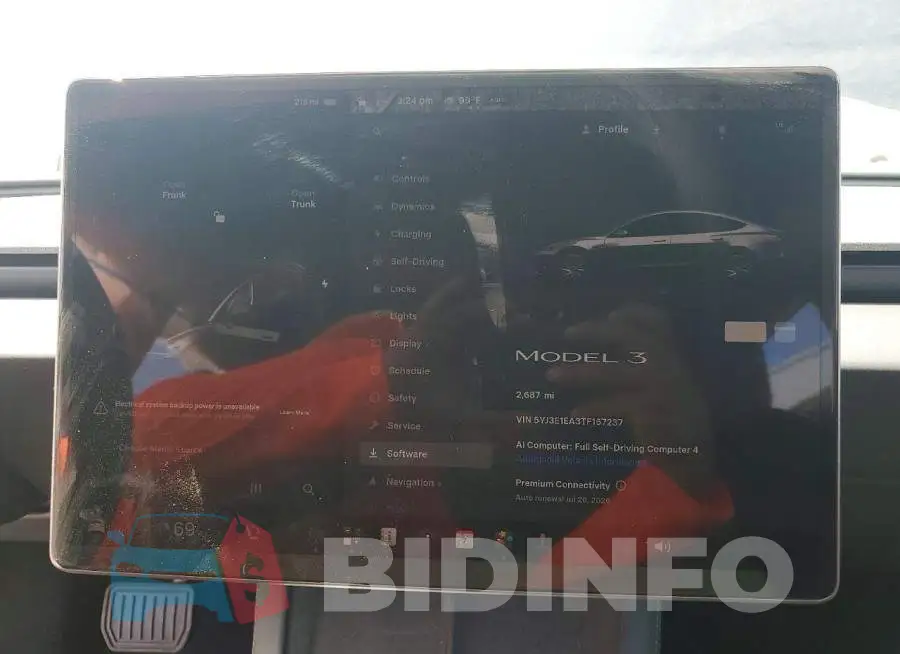 5YJ3E1EA3TF167237 Photo# 9