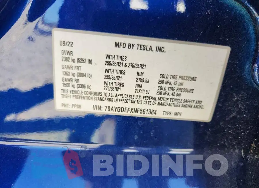 7SAYGDEFXNF561384 Photo# 13