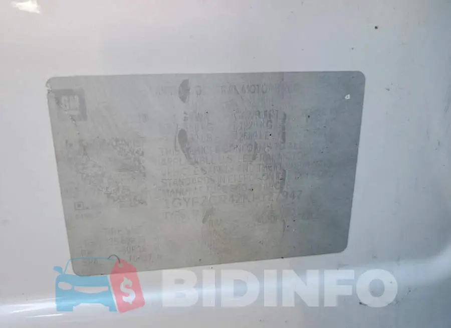 1GYFZCR42KF127947 Photo# 12