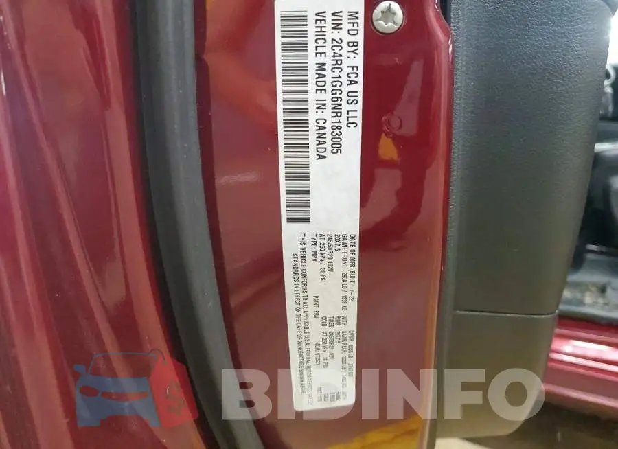2C4RC1GG6NR183005 Photo# 13