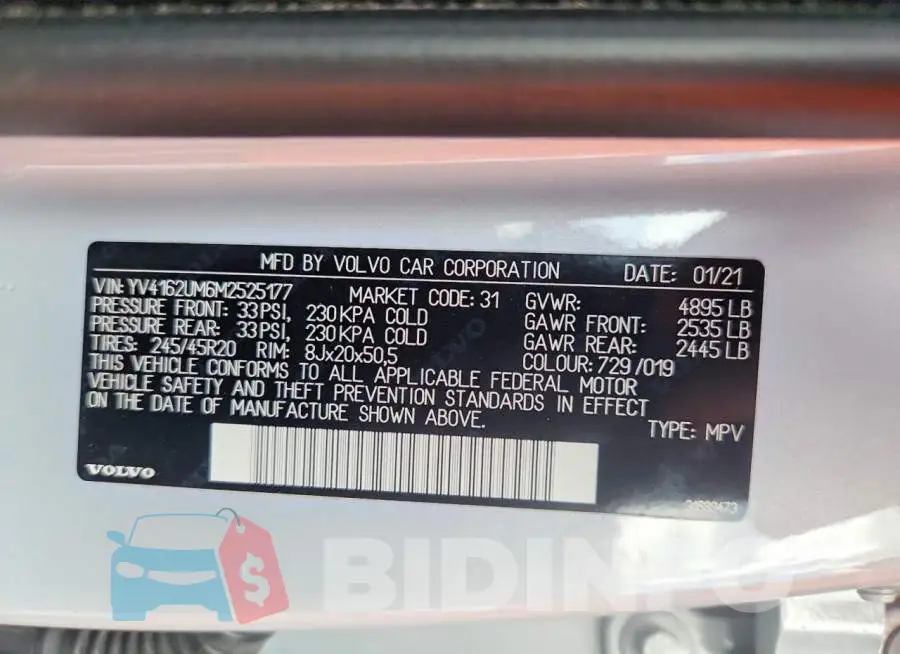 YV4162UM6M2525177 Photo# 12