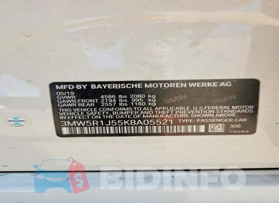 3MW5R1J55K8A05521 Photo# 12