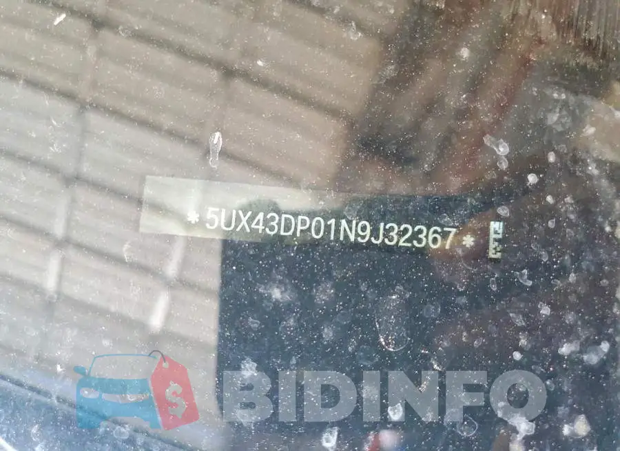 5UX43DP01N9J32367 Photo# 13