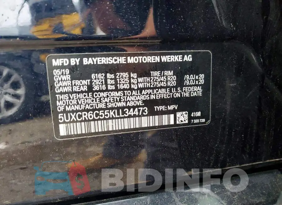 5UXCR6C55KLL34473 Photo# 13