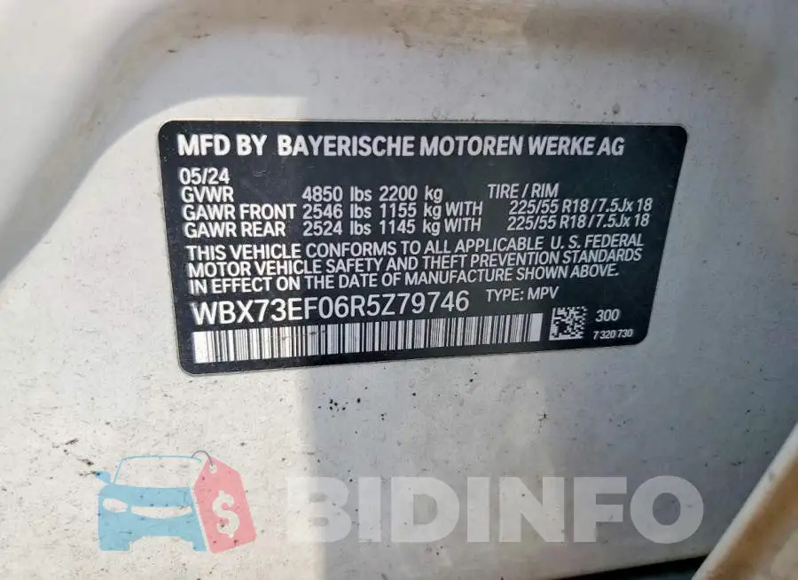 WBX73EF06R5Z79746 Photo# 13