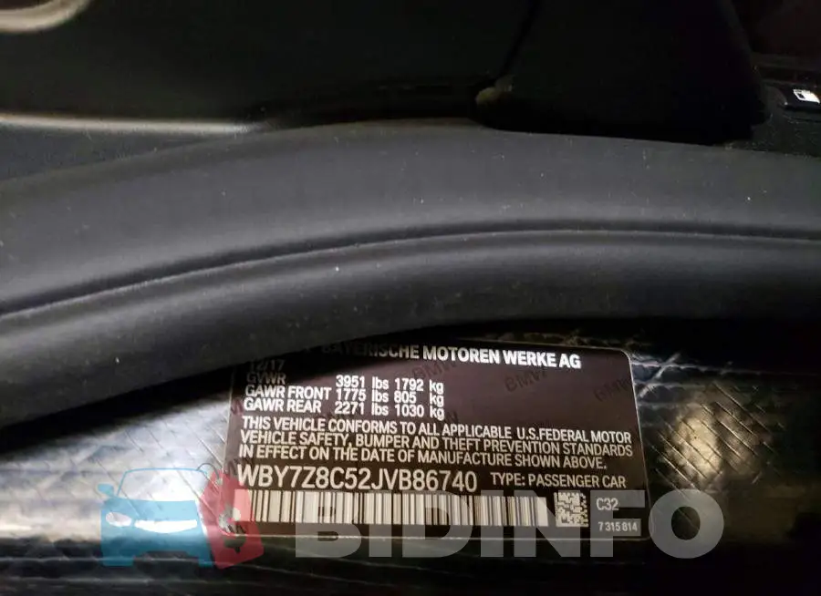 WBY7Z8C52JVB86740 Photo# 12