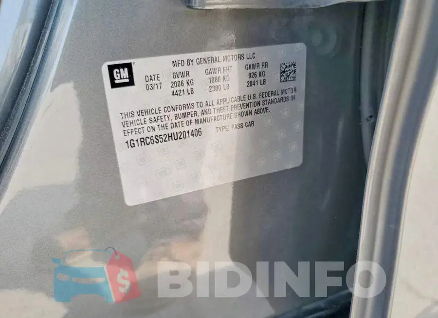 1G1RC6S52HU201406 Photo# 12