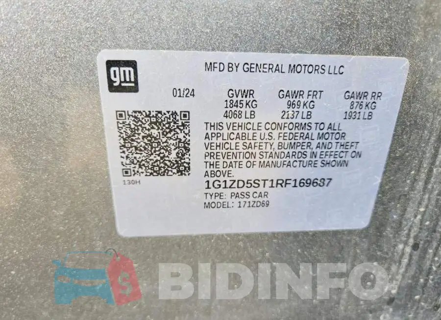 1G1ZD5ST1RF169687 Photo# 13