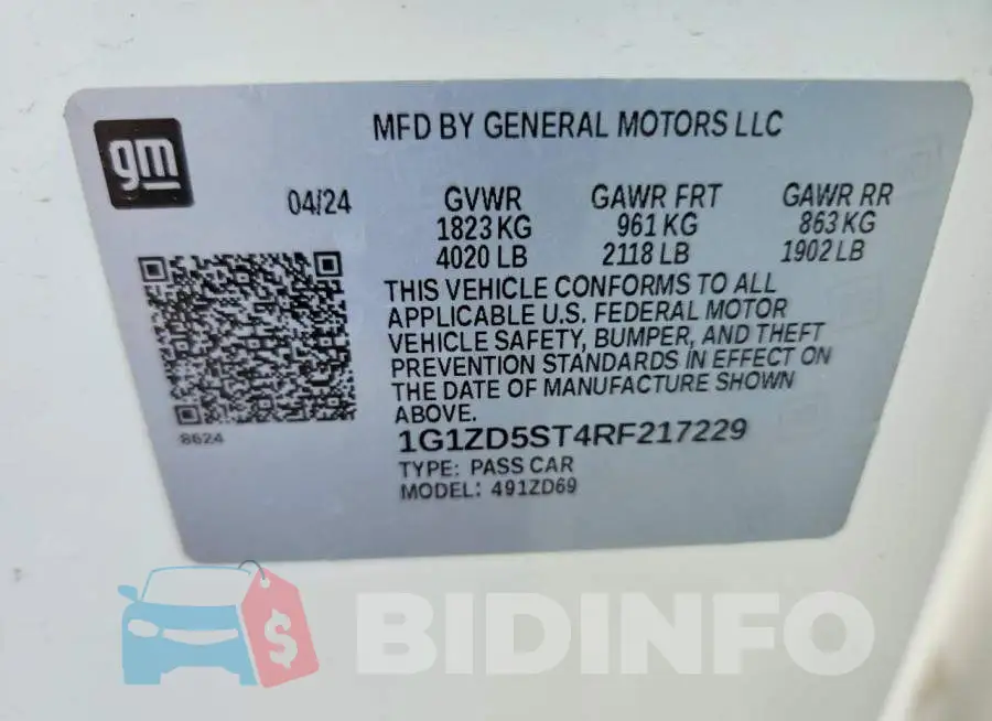1G1ZD5ST4RF217229 Photo# 12