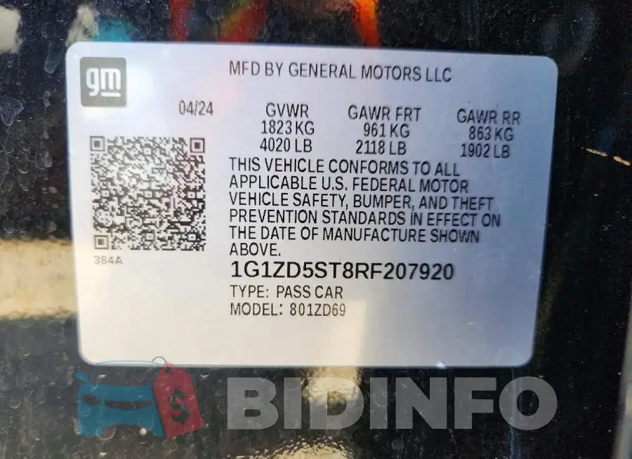 1G1ZD5ST8RF207920 Photo# 12