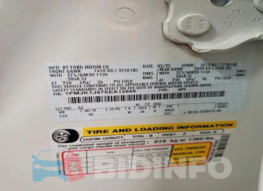 1FMJK1J87SEA12866 Photo# 13