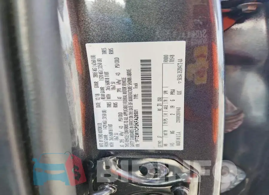 1FTEW1CP2KFA28501 Photo# 12