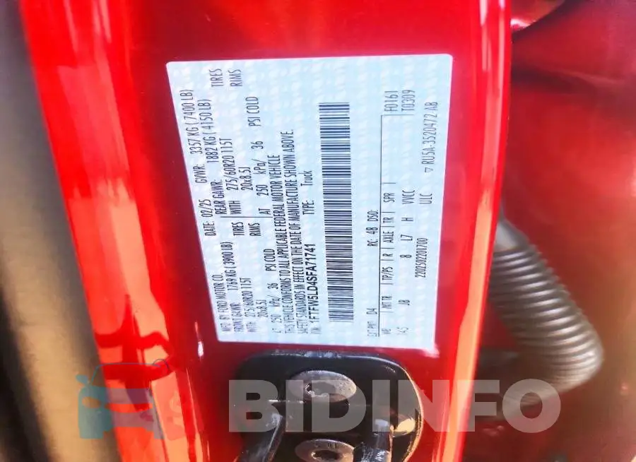 1FTFW5LD4SFA71741 Photo# 12