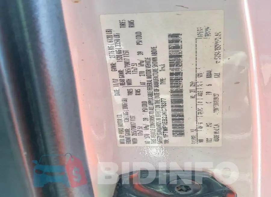 1FTMF1EB2JKC76377 Photo# 12