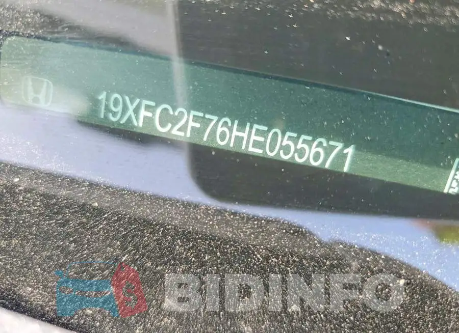 19XFC2F76HE055671 Photo# 12