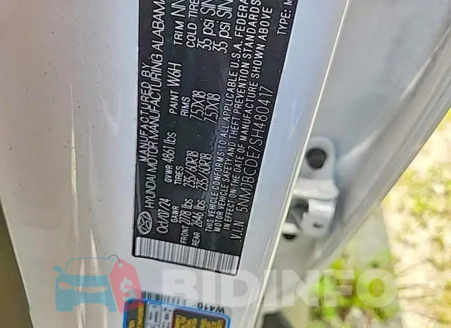 5NMJBCDE7SH480417 Photo# 12