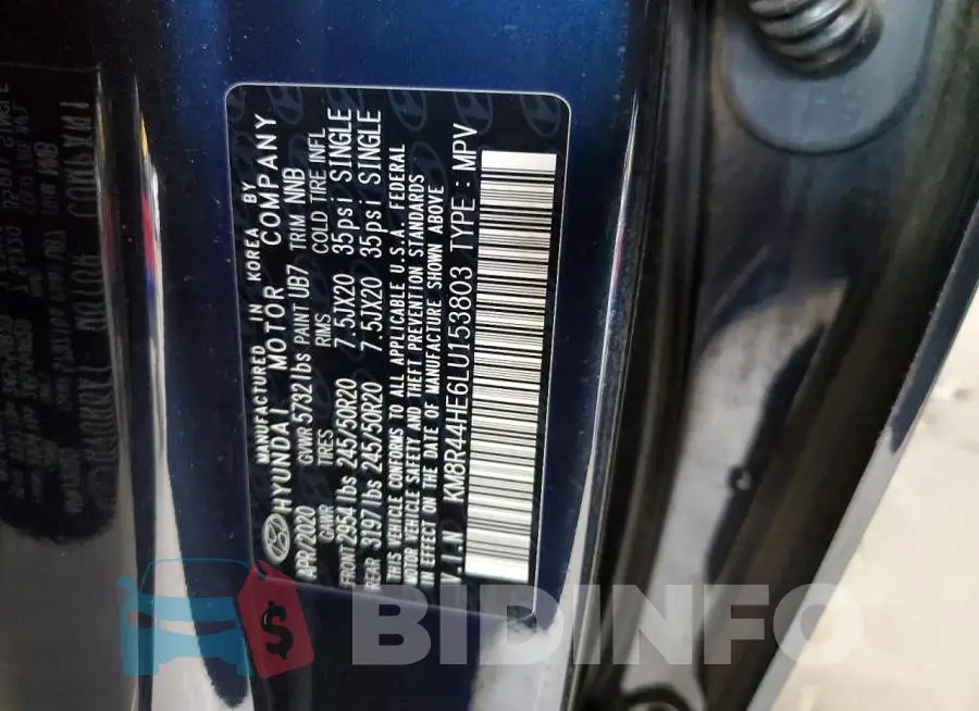 KM8R44HE6LU153803 Photo# 13