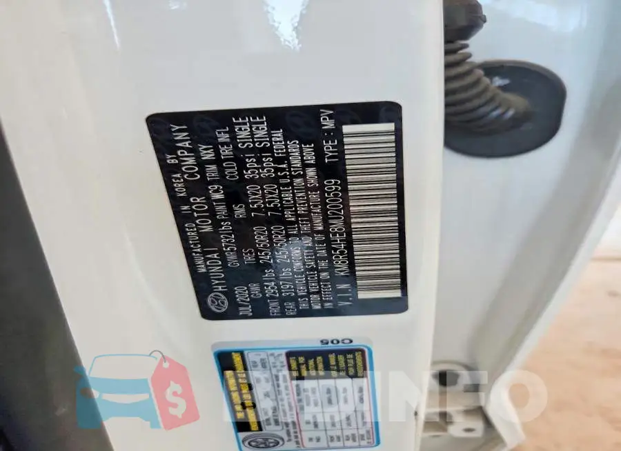 KM8R54HE8MU200599 Photo# 13