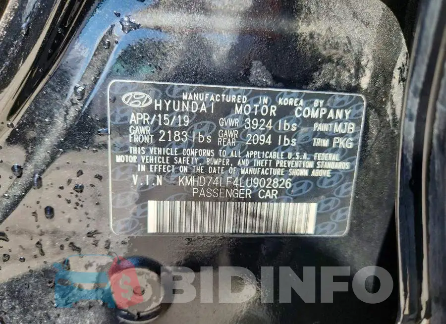 KMHD74LF4LU902826 Photo# 12