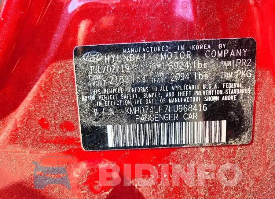 KMHD74LF7LU968416 Photo# 12