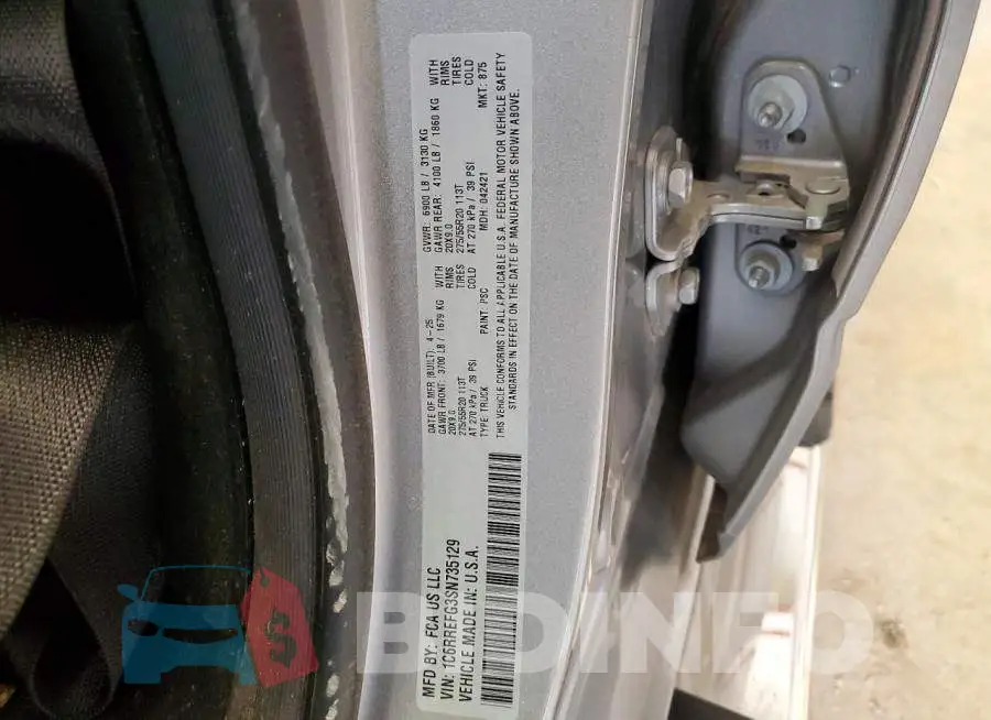 1C6RREFG3SN735129 Photo# 13