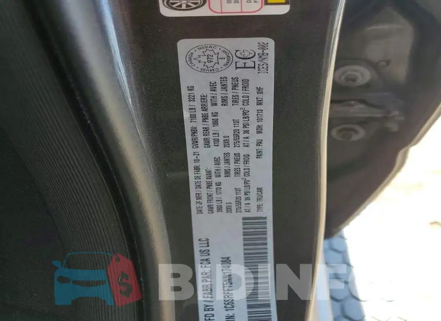 1C6SRFFT5NN174084 Photo# 12